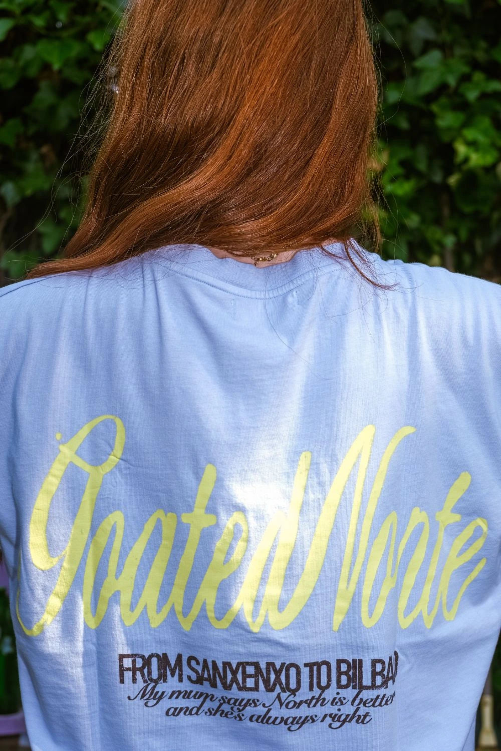 Goated Norte Tee - Celestial Blue