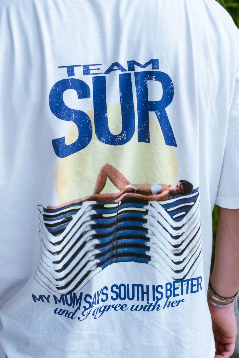 Goated Sur Tee - Brilliant White