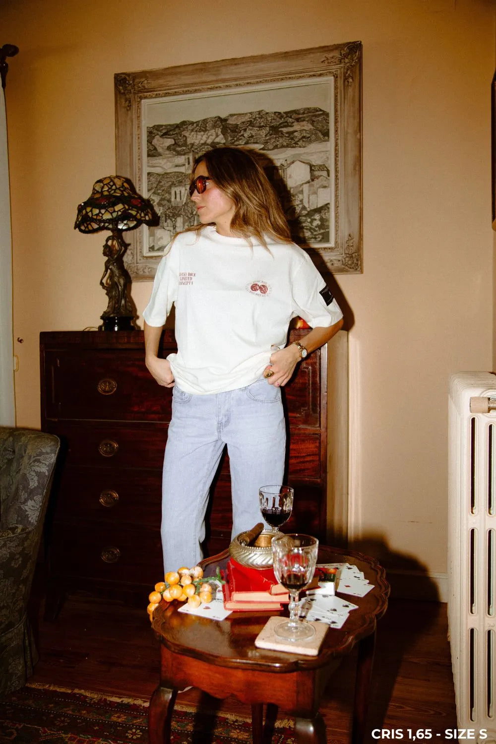 Roll Or Regret Tee - Sand