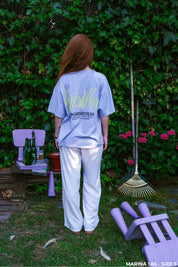 Goated Norte Tee - Celestial Blue