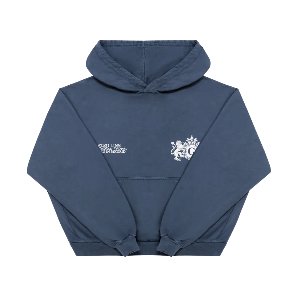 DTR Hoodie - Silver Blue
