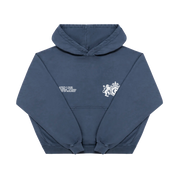 DTR Hoodie - Silver Blue