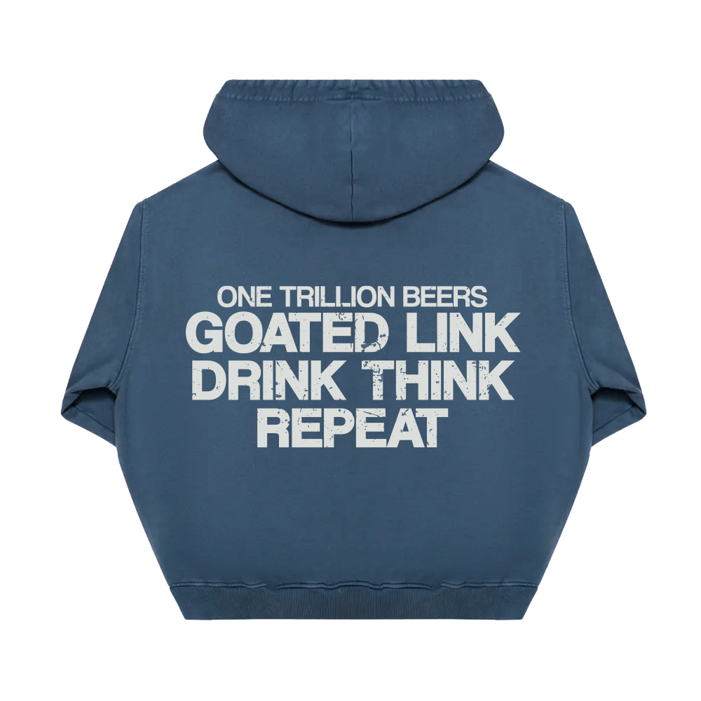 DTR Hoodie - Silver Blue