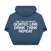 DTR Hoodie - Silver Blue
