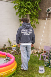 DTR Hoodie - Silver Blue