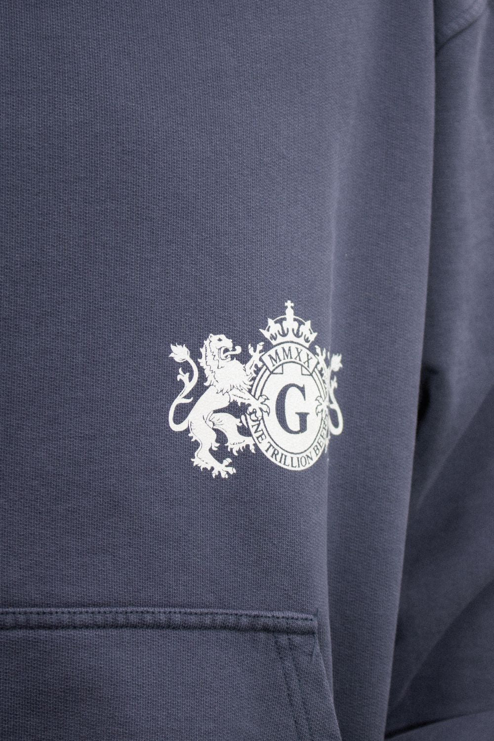 DTR Hoodie - Silver Blue