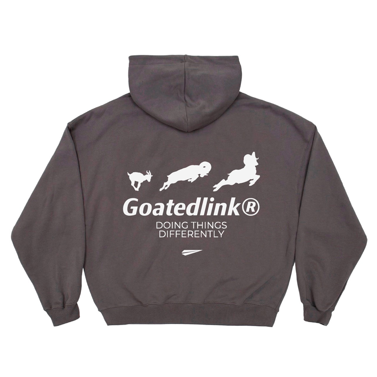 Goated Evolution Hoodie - Charcoal Goatedlink