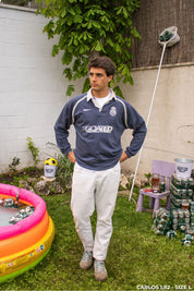 Goated Polo - Silver Blue