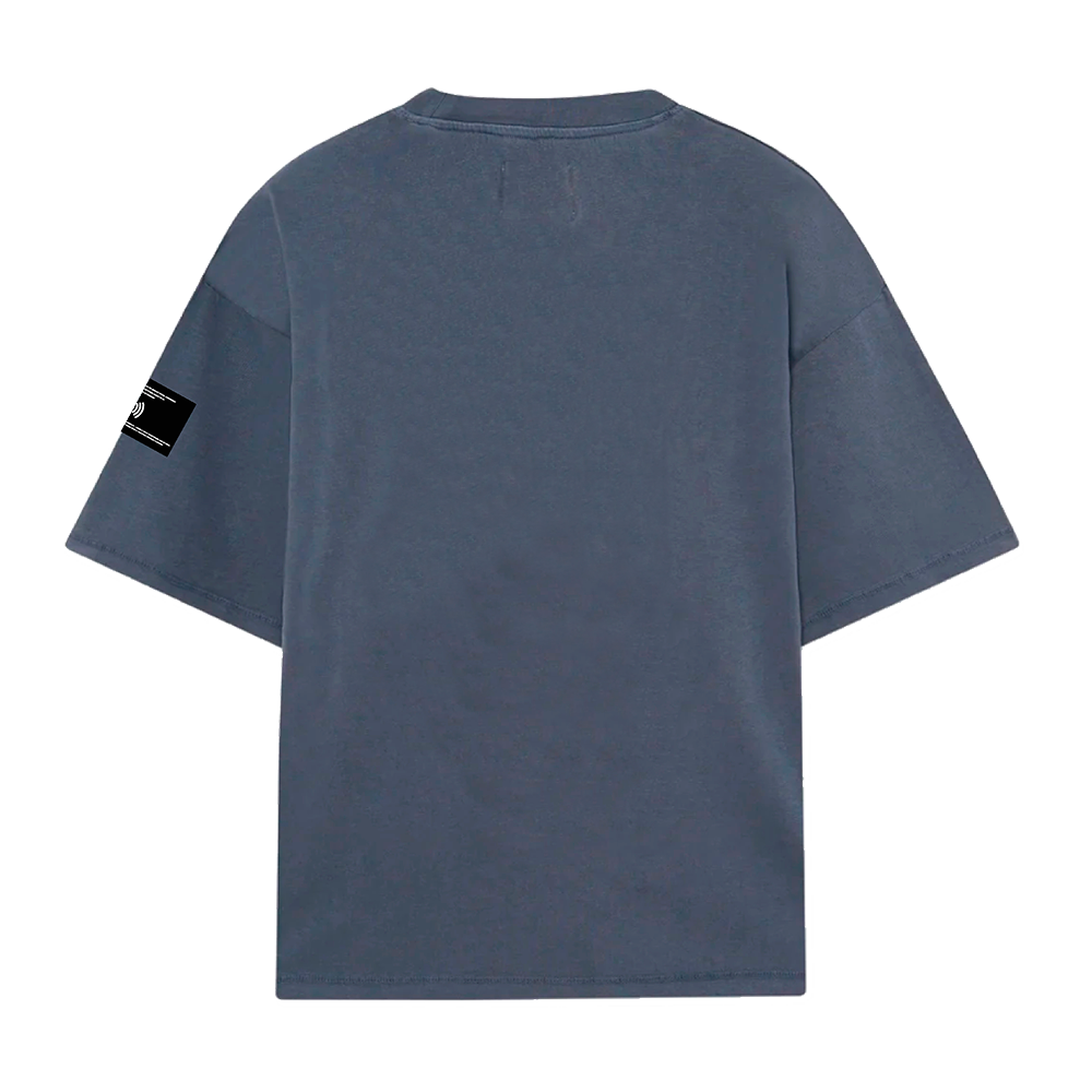Unemployed Tee - Vintage Blue