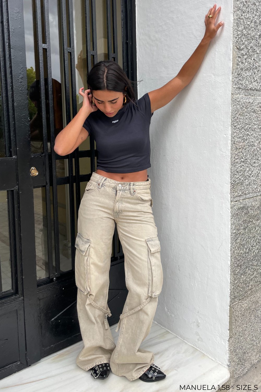 "Essential" Top - Navy Blue -