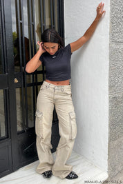 "Essential" Top - Navy Blue -