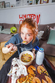 Unemployed Tee - Vintage Blue