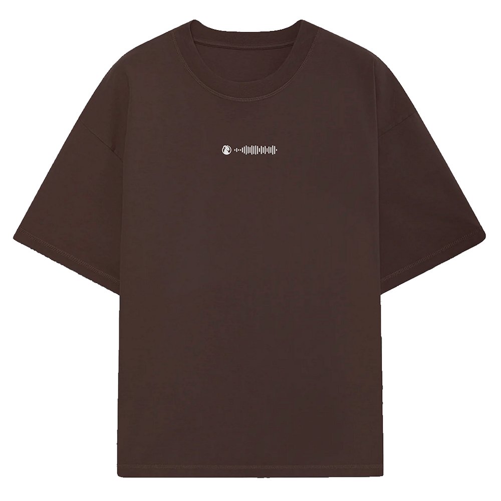 Music Speaks Tee - Dark Chocolate - 1091
