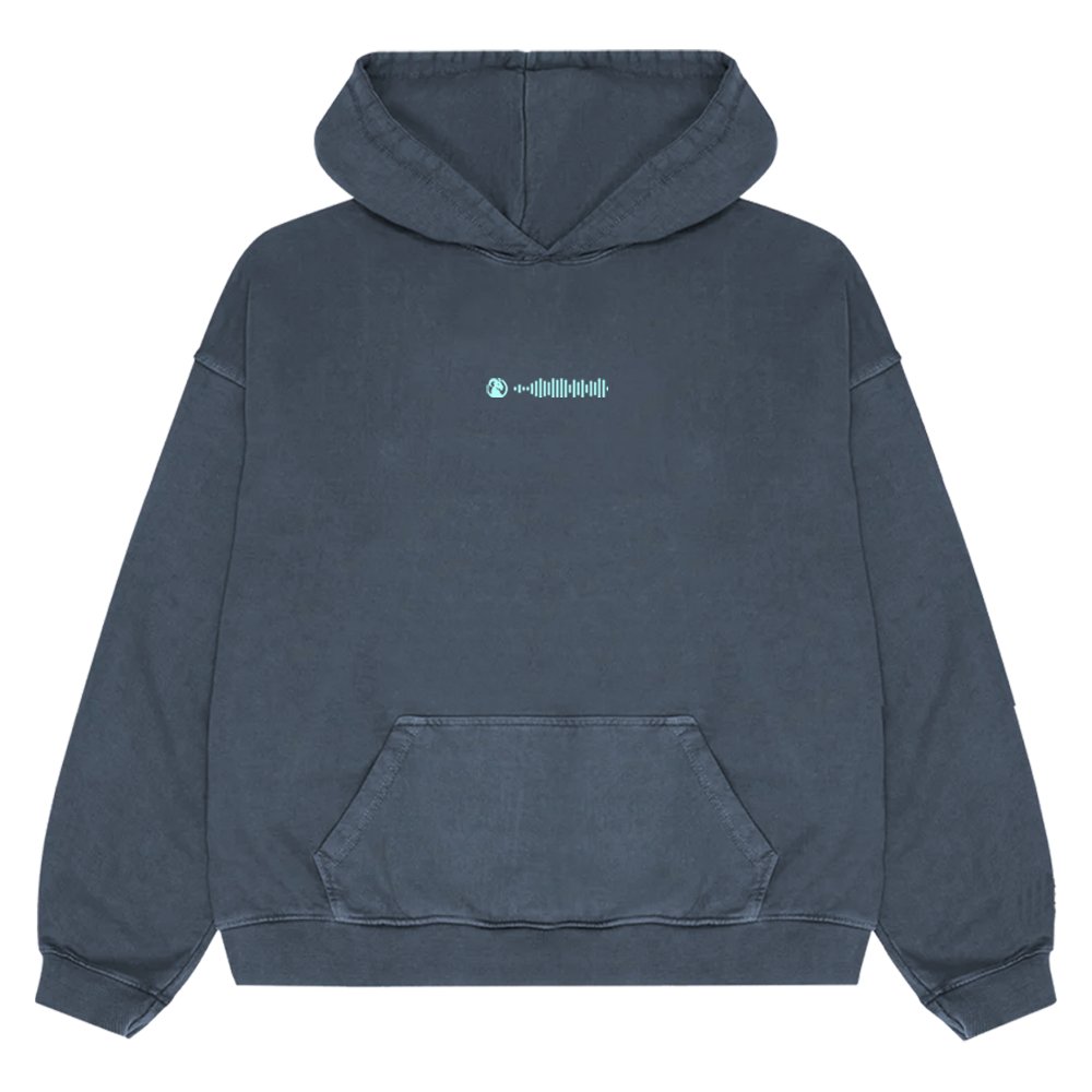 "San Valentín" Premium Hoodie - Navy Blue - 2401AW21SC014200S