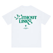Without Links Tee - White - 1136