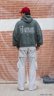 Afraid Hoodie - Forest Green Goatedlink