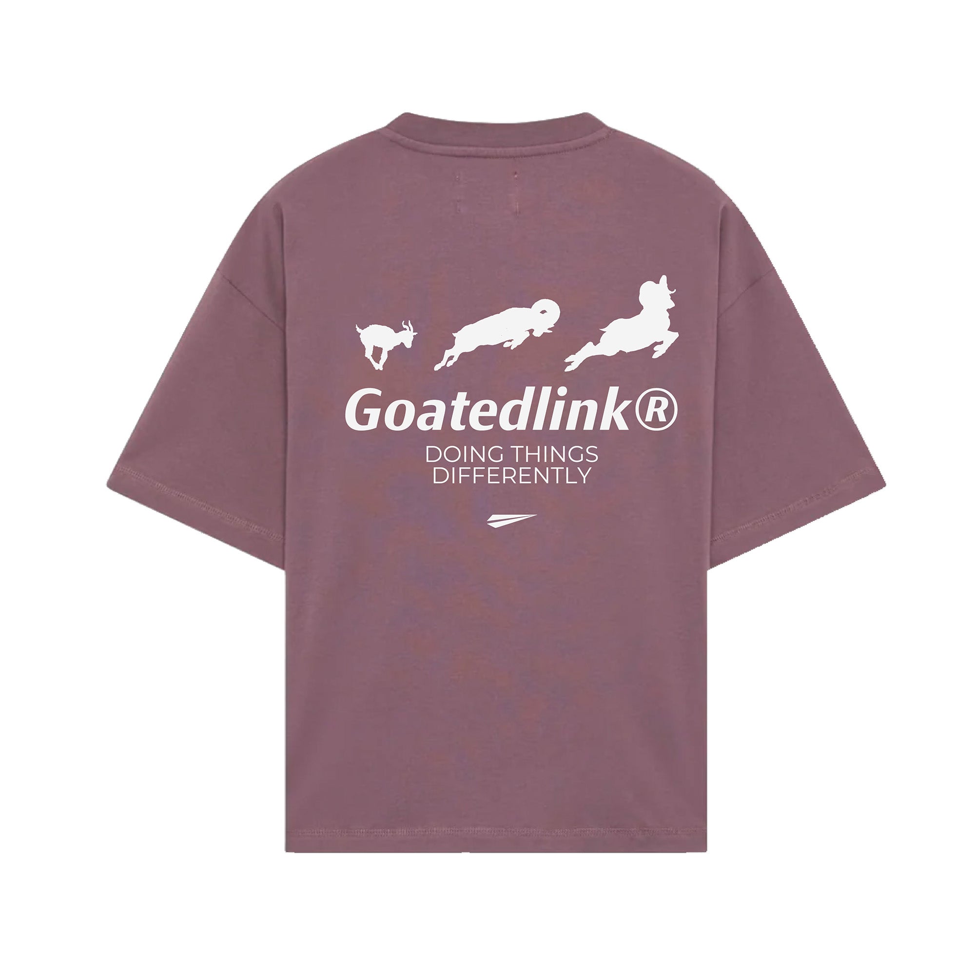 Goated Evolution Tee - Maroon