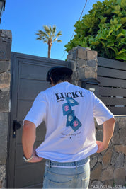 Goated Lucky Tee - White