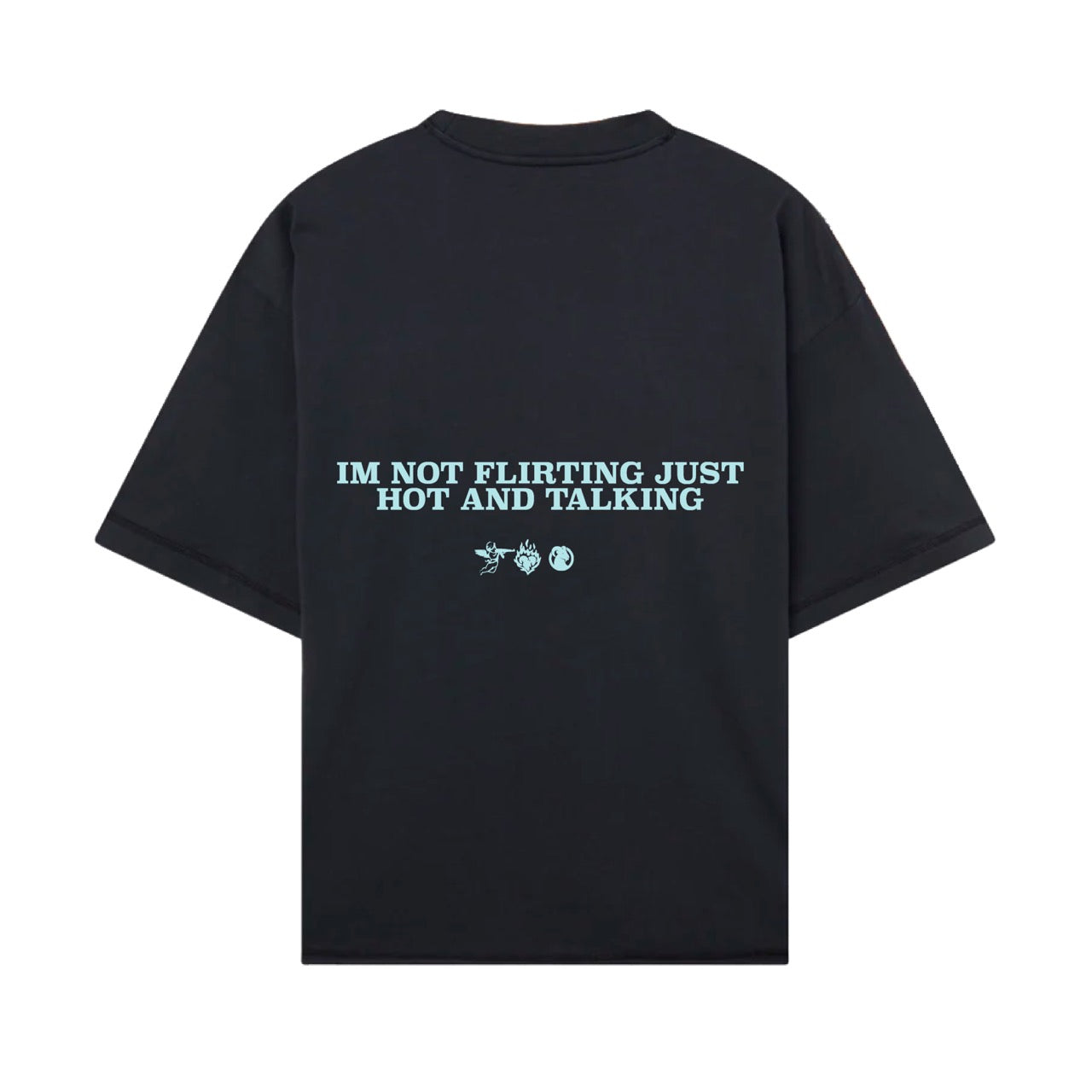 Hot And Flirting Tee - Dark Blue