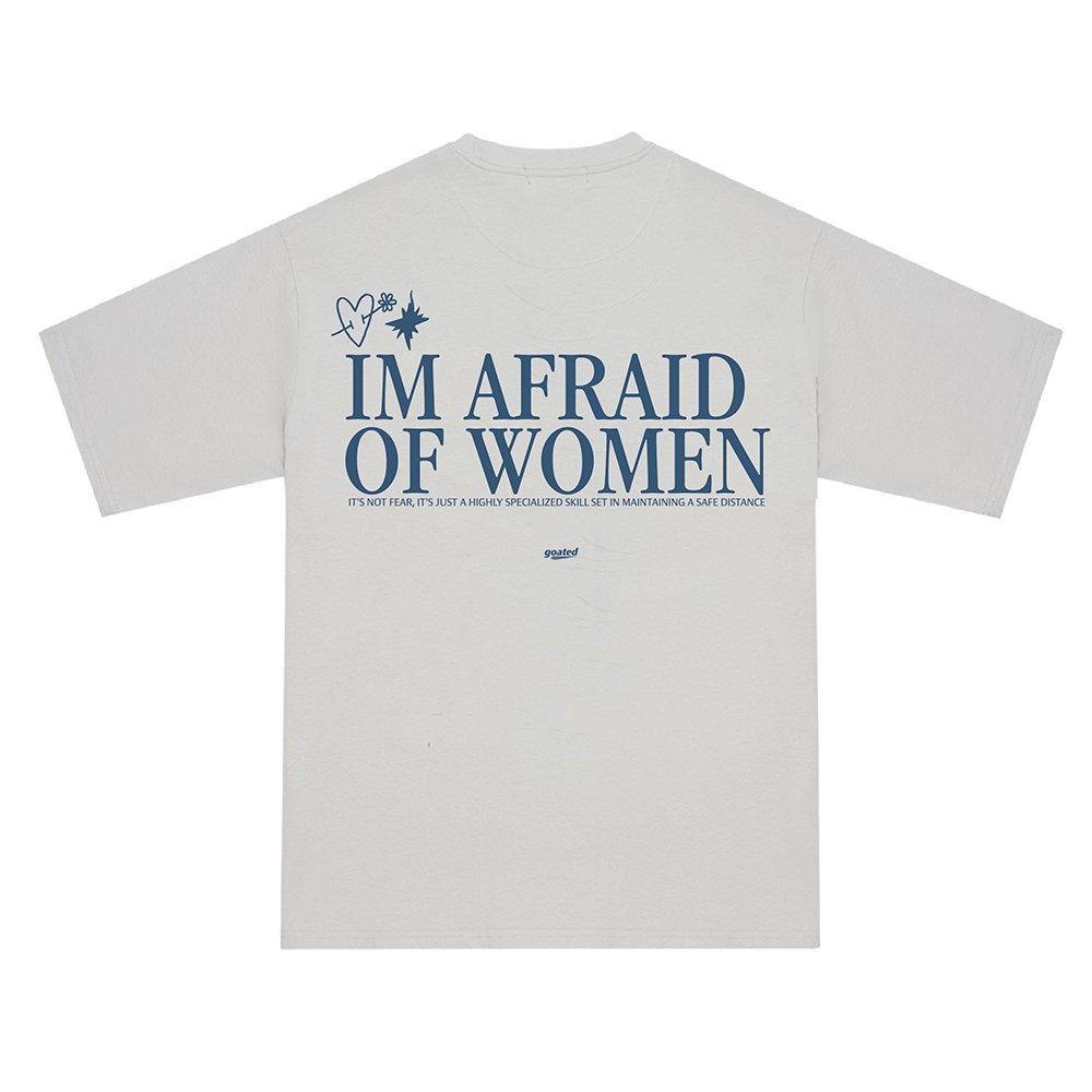 Afraid Tee - Ash Grey - 2401SS11ES055100S