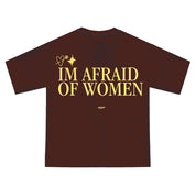 Afraid Tee - Black Coffee - 2401SS11ES081100S