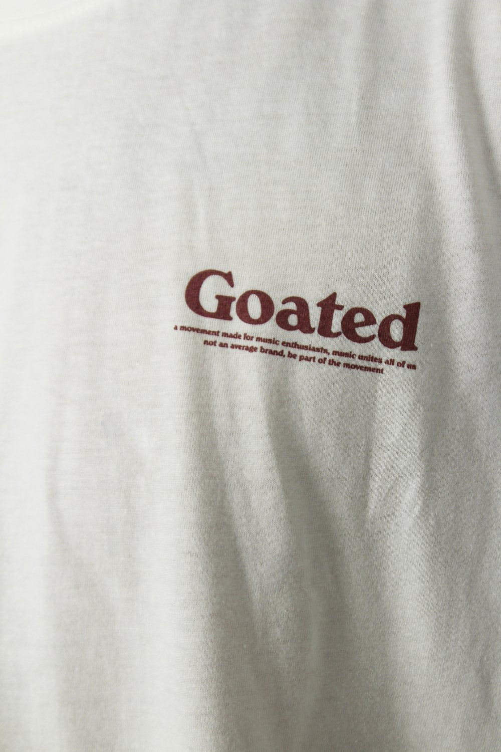 Camiseta Goated - Coconut Milk - 1006