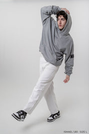 Contactless Hoodie - Ash Grey - 2401AW21NF035100S