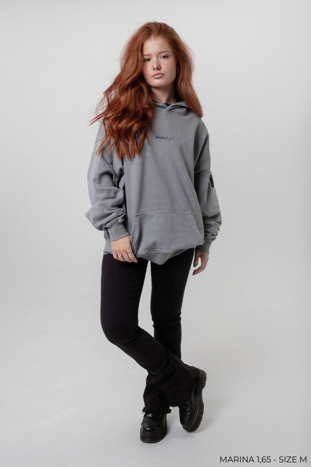Contactless Hoodie - Ash Grey - 2401AW21NF035100S