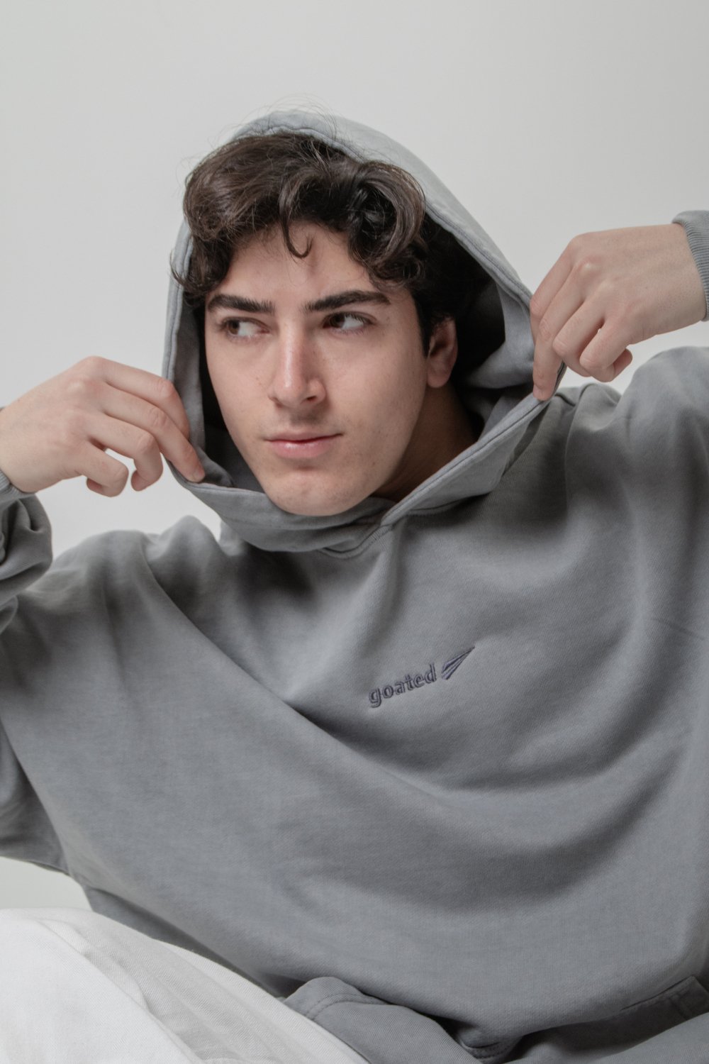 Contactless Hoodie - Ash Grey - 2401AW21NF035100S