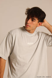 Contactless Tee - Ash Grey - 1141