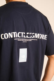 Contactless Tee - Navy Blue - 1151