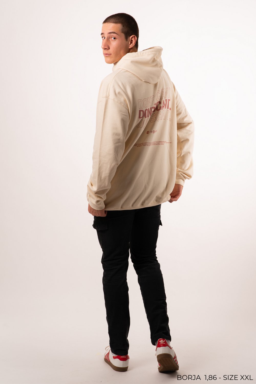 Don´t Scan Hoodie - Beige - 1056