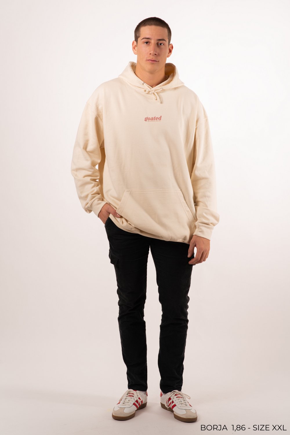 Don´t Scan Hoodie - Beige - 1056