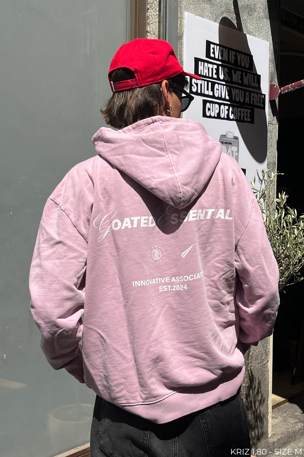 "Essential" Hoodie - Dawn Pink - 2401SS21ES096100S