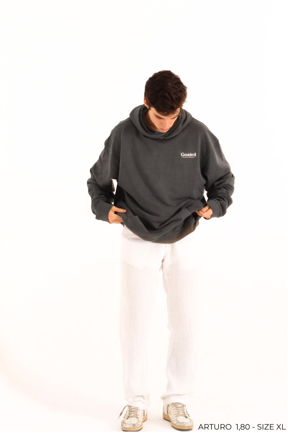 Goated Hoodie - Black Oyster - 1016