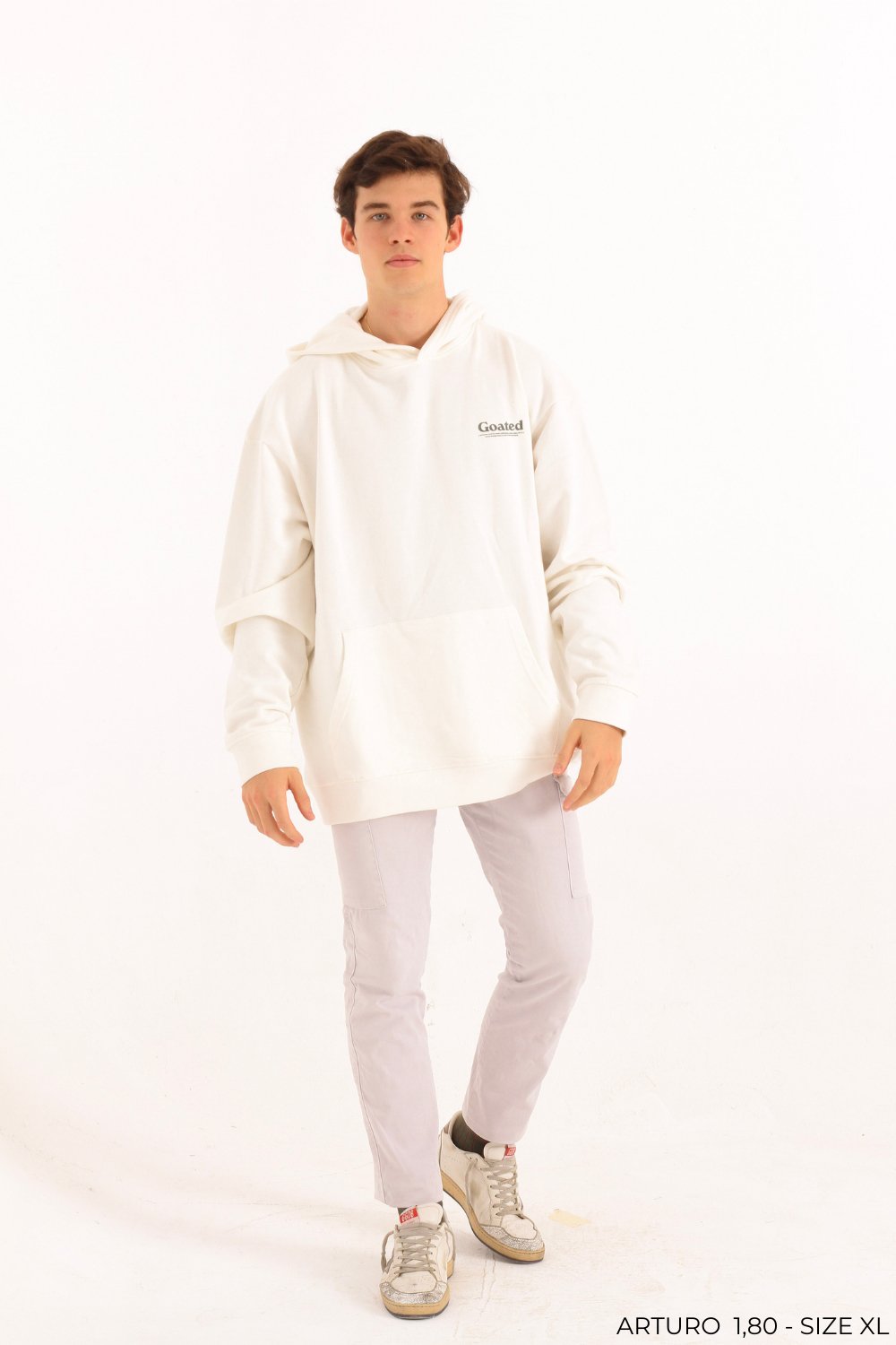 Goated Hoodie - Coconut Milk - 1021