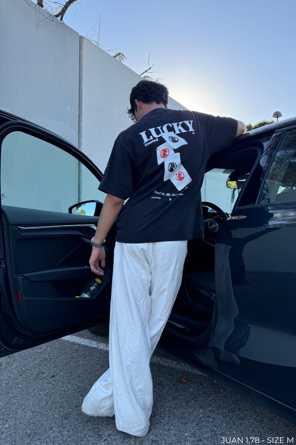 Goated Lucky Tee - Black - 2401SS11NF021000S