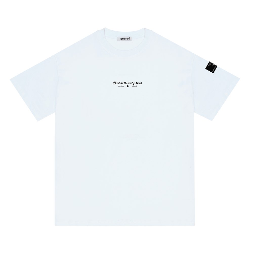 Goated Lucky Tee - White - 2401SS11NF022000S