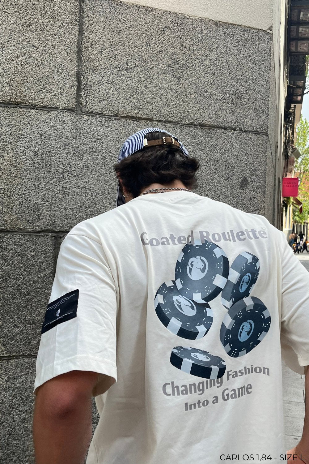 Goated Roulette Tee - Coconut Milk - 2401SS11NF017100S