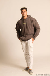 Hoodie - Grey - 1076