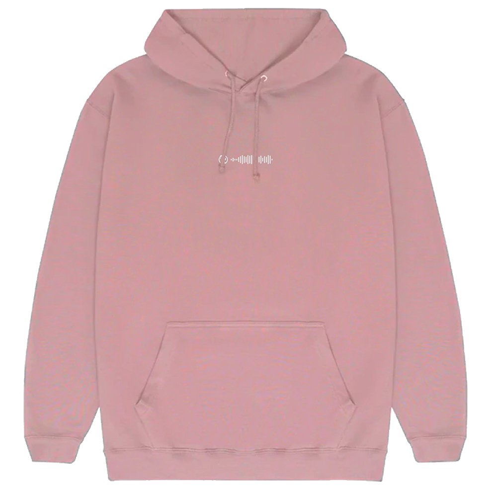 Music Speaks Hoodie - Dusty Pink - 1046