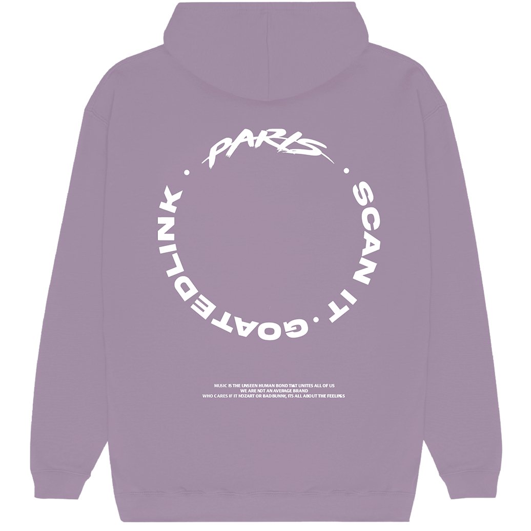 Paris Hoodie - Lilac - 1171