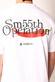 Sm55th Operation Tee - White - 2401SS11GR022000S