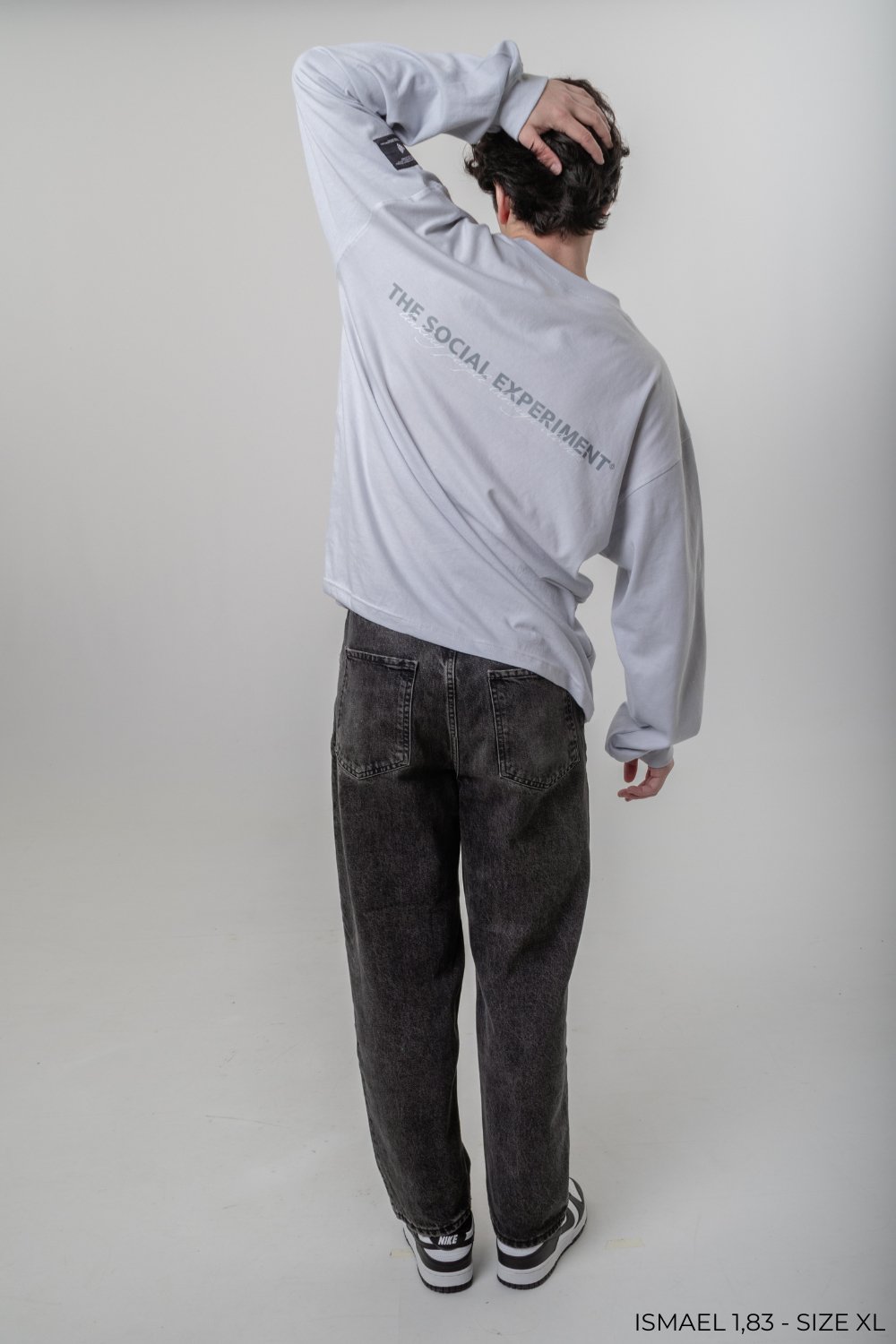 Social Long Sleeve - Ash Grey - 2401AW12NF025100S