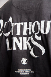 Without Links Tee - Black Oyster - 1131